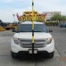 Wonder Pole®, Escort & Pilot Car, High Pole 621 Pro - Yellow (Adjusts 59" to 23')